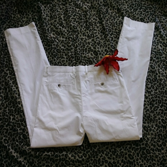 SALE! *HP* NWT Theory White Marlo Reddick Pants - Picture 4 of 7